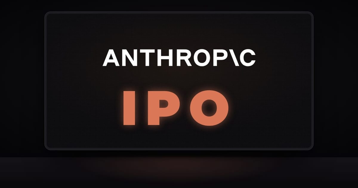 Anthropic IPO at $2T by Thanksgiving? Broadcom lines up $60B