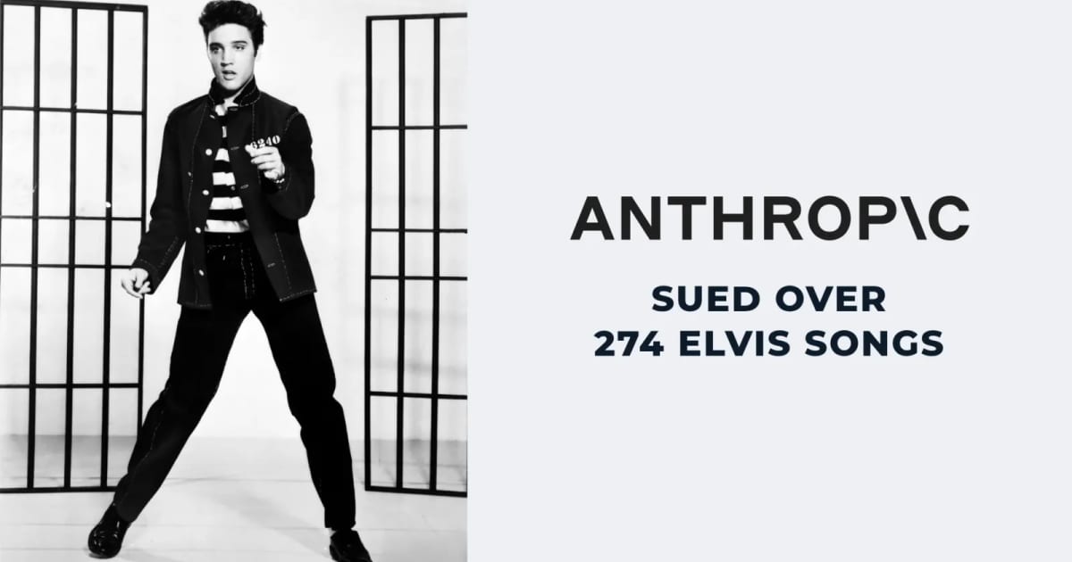 Elvis rights holders sue Anthropic for at least $41 million