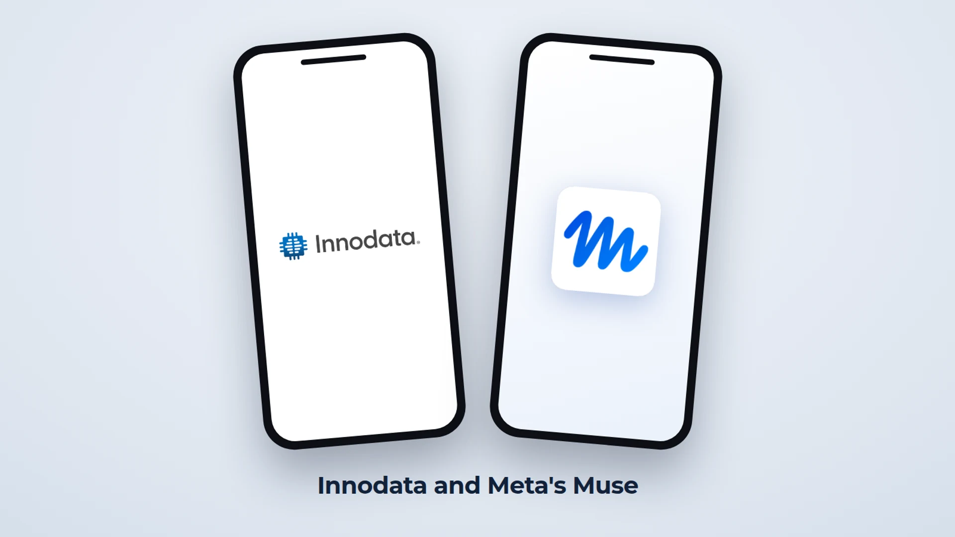 Innodata and Meta Muse logos