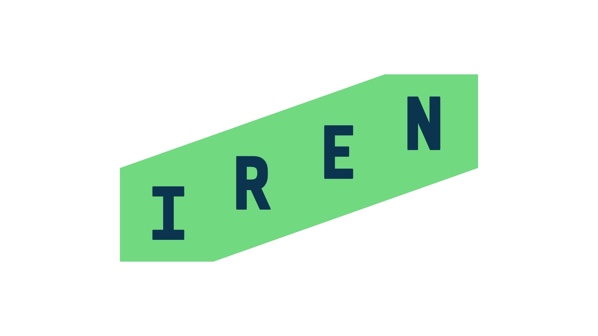 IREN logo centered on a white background