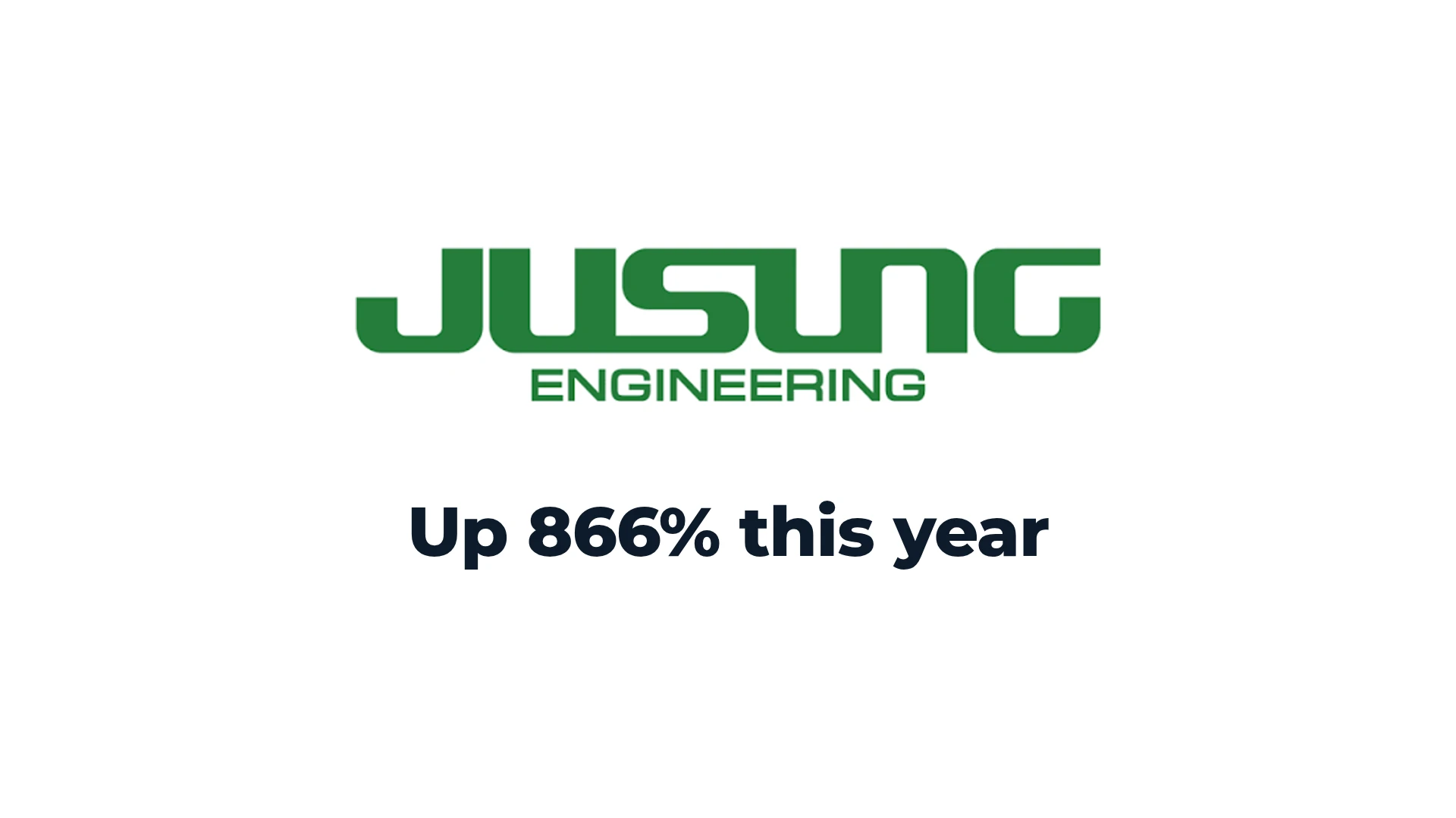 Jusung Engineering (036930) is up 866% this year. A former dental implant chairman's family stake is now worth $940 million.