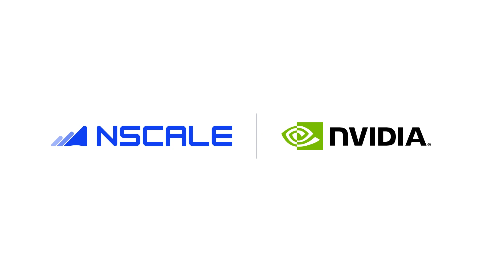 Nscale and Nvidia logos