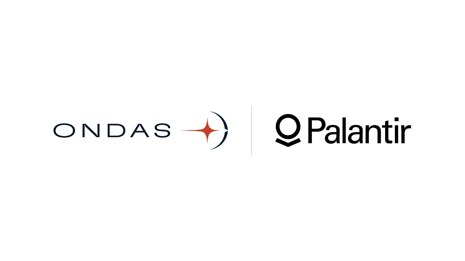Ondas and Palantir logos