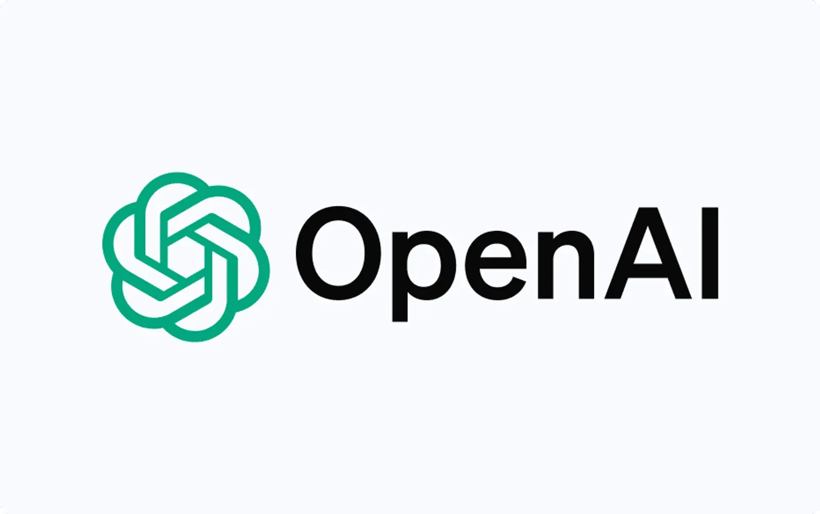 The OpenAI logo.