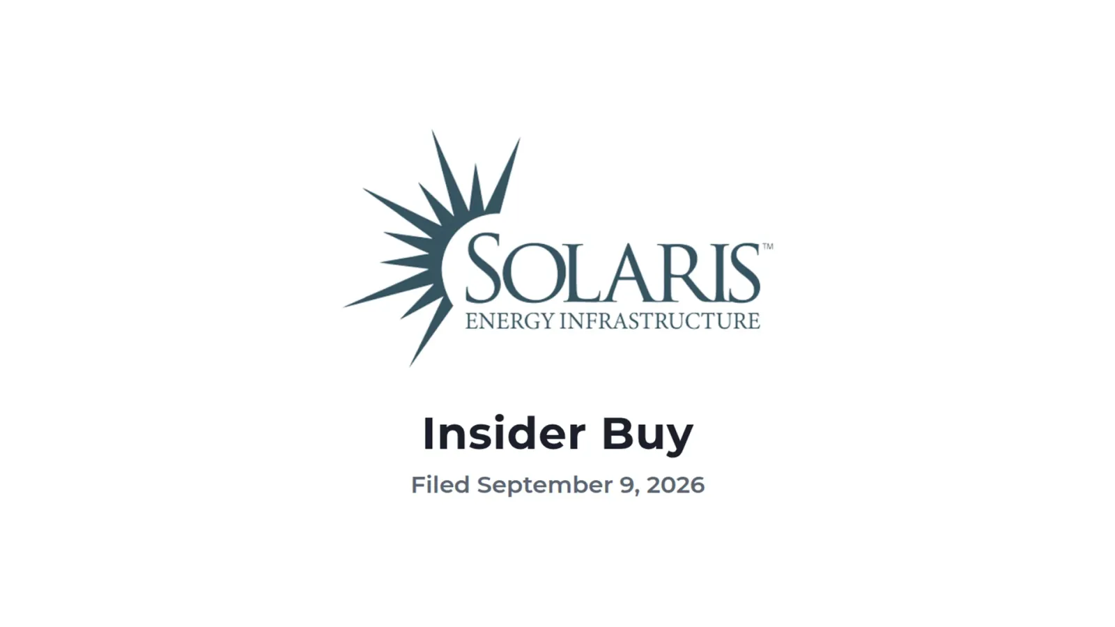 Solaris (SEI) director AJ Teague buys $501,000 of stock as shares surge 16%