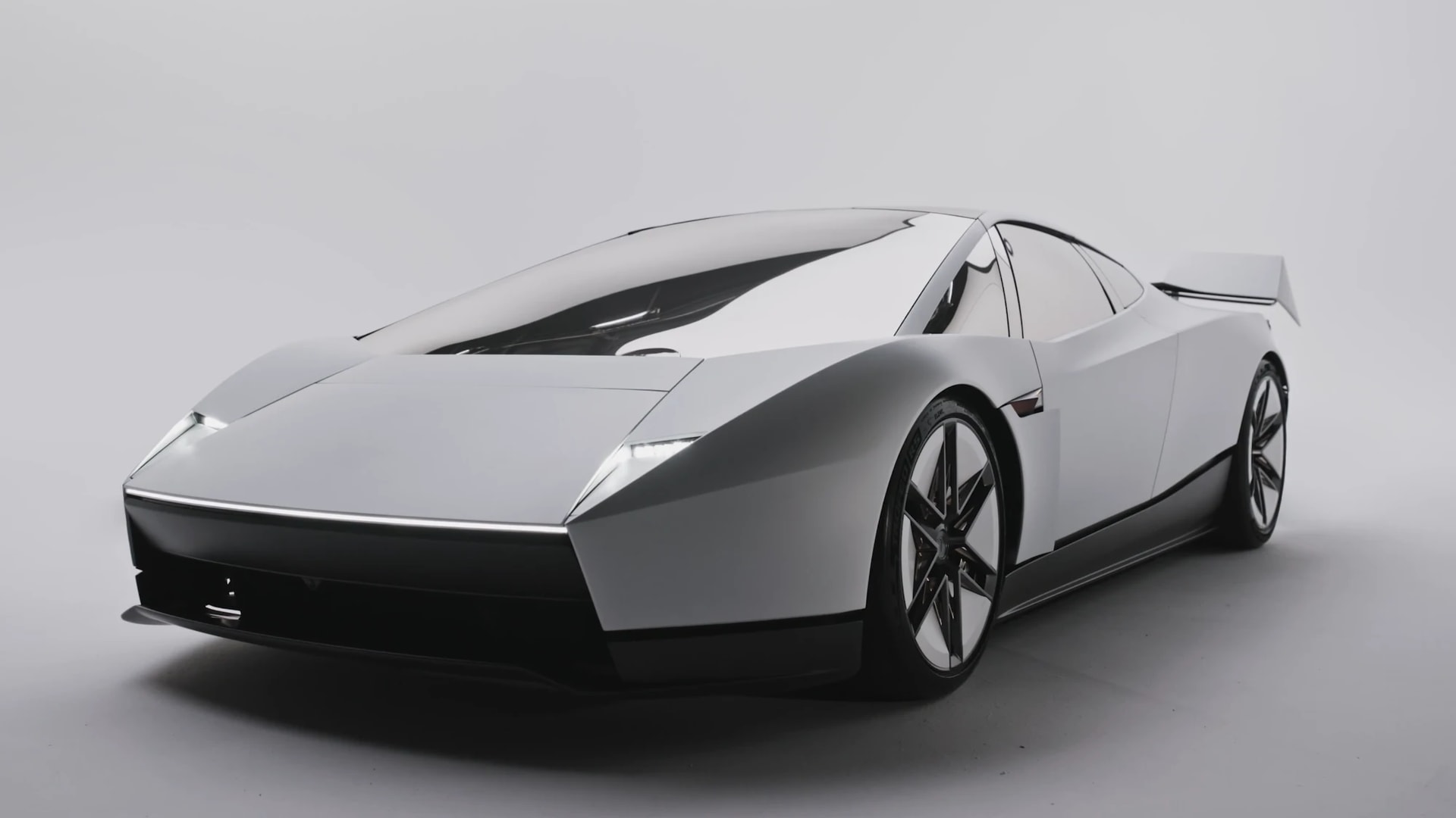 The redesigned second-generation Tesla Roadster in white, revealed October 15, 2026