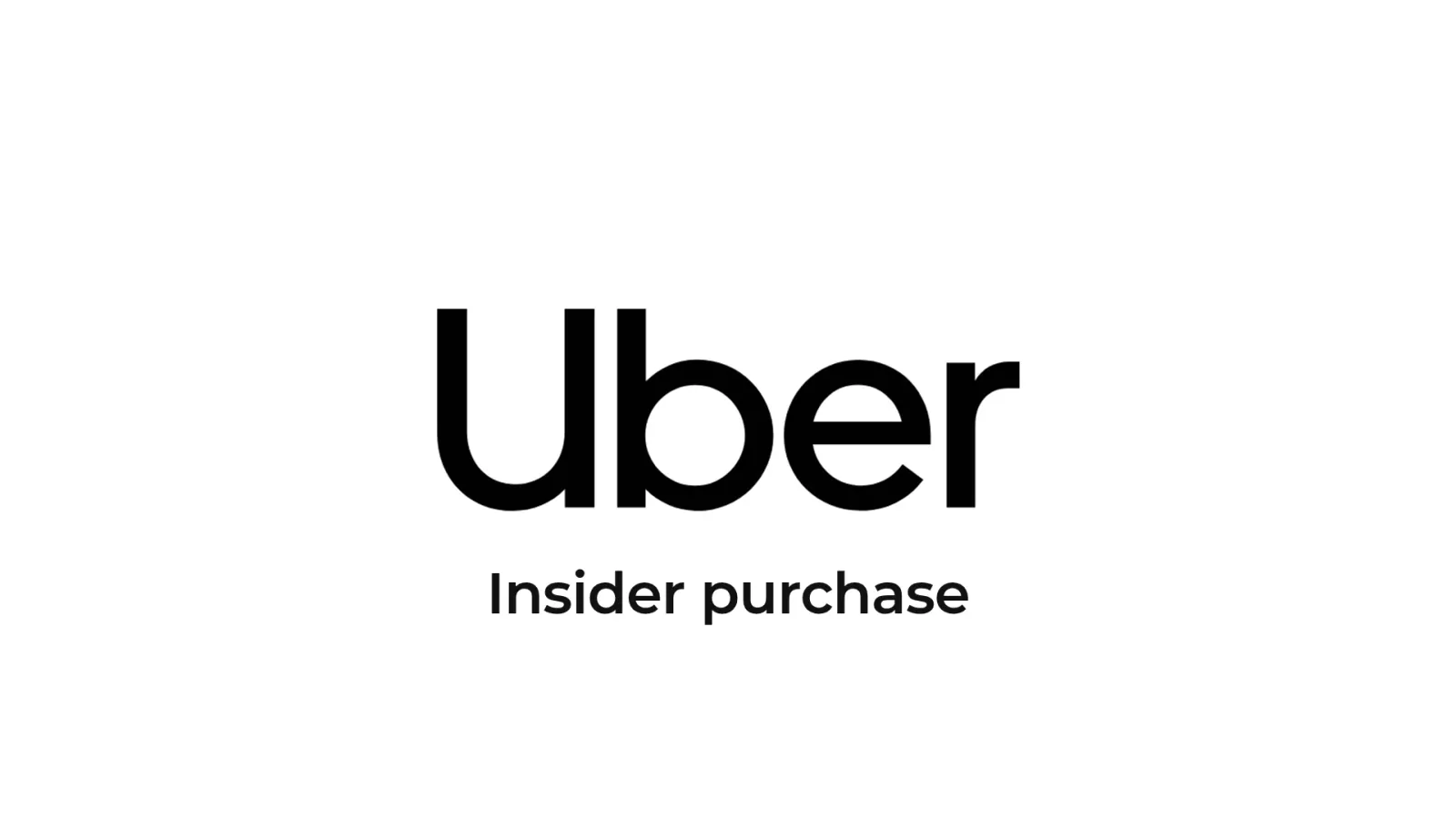 Uber (UBER) CEO Dara Khosrowshahi bought $10 million of stock on Thursday. His president bought $5.3 million six days earlier.